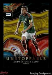 Andres Guardado [Gold] #9 Soccer Cards 2022 Panini Select FIFA Unstoppable Prices