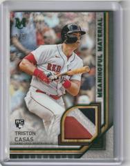 Triston Casas [Emerald] #79 Baseball Cards 2023 Topps Museum Collection Prices