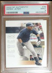 Derek Jeter #39 Baseball Cards 2002 SP Authentic Prices