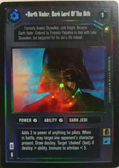Darth Vader, Dark Lord Of The Sith [Foil] Star Wars CCG Reflections Prices