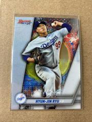 Hyun Jin Ryu [Refractor] #11 Baseball Cards 2019 Bowman's Best Prices