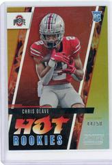 Chris Olave [Gold Zone] Football Cards 2022 Panini Score Hot Rookies Prices