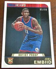 Joel Embiid [Artist Proof] Basketball Cards 2014 Panini Hoops Prices