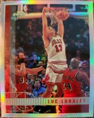 Luc Longley [Refractor] Basketball Cards 1997 Topps Chrome Prices