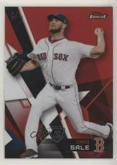 Chris Sale [Red Refractor] #64 Baseball Cards 2018 Topps Finest Prices
