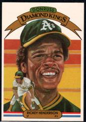 Rickey Henderson #11 Baseball Cards 1983 Donruss Prices