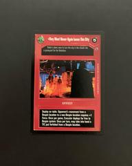 They Must Never Again Leave This City Star Wars CCG Reflections III Prices