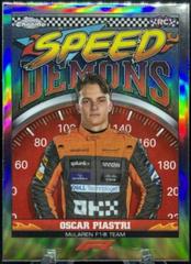 Oscar Piastri #SD-OP Racing Cards 2023 Topps Chrome Formula 1 Speed Demons Prices
