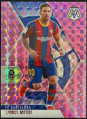 Lionel Messi [Pink Mosaic] Soccer Cards 2020 Panini Mosaic La Liga Prices