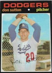 Don Sutton #361 Baseball Cards 1971 Topps Prices