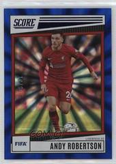 Andy Robertson [Blue Laser] #111 Soccer Cards 2022 Panini Score FIFA Prices