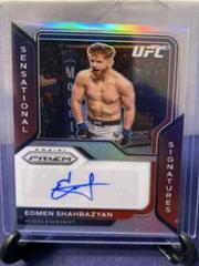 Edmen Shahbazyan [Silver] Ufc Cards 2021 Panini Prizm UFC Sensational Signatures Prices