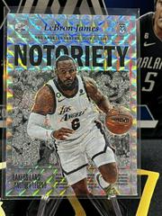 LeBron James [Mosaic] #2 Basketball Cards 2022 Panini Mosaic Notoriety Prices