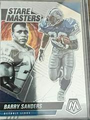 Barry Sanders #SM24 Football Cards 2021 Panini Mosaic Stare Masters Prices