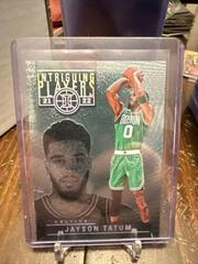 Jayson Tatum [Green] #10 Basketball Cards 2021 Panini Illusions Intriguing Players Prices
