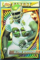 Clyde Simmons [Refractor] #103 Football Cards 1994 Topps Finest Prices