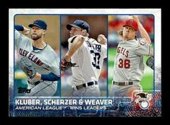 American League Wins Leaders #214 Baseball Cards 2015 Topps Prices