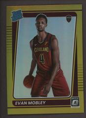 Evan Mobley [Gold] Basketball Cards 2021 Panini Donruss Optic Prices