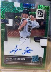 Spencer Strider [Green Mojo] #RRS-SS Baseball Cards 2022 Panini Donruss Optic Rated Rookie Signatures Prices