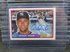 Derek Jeter [Autograph] #88BM-1 Baseball Cards 2022 Topps Archives 1988 Big Minis Prices