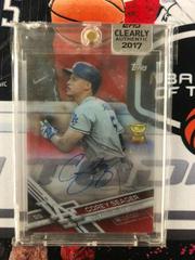 Corey Seager [Red] #CAAU-CSE Baseball Cards 2017 Topps Clearly Authentic Autographs Prices