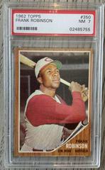 Frank Robinson #350 Baseball Cards 1962 Topps Prices