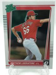 Matthew Liberatore Baseball Cards 2021 Panini Donruss Optic Rated Prospect Prices