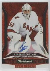 Pyotr Kochetkov [Red Autograph] #PP-21 Hockey Cards 2022 Parkhurst Prominent Prospects Prices