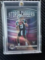 Matt Corral #SC-14 Football Cards 2022 Panini Mosaic Storm Chasers Prices