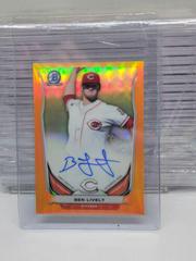 Edwin Diaz [Chrome Orange Refractor] #ED Baseball Cards 2014 Bowman Prospect Autograph Prices