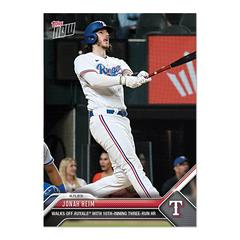 Jonah Heim #105 Baseball Cards 2023 Topps Now Prices