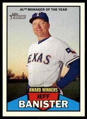 Jeff Banister #AW-7 Baseball Cards 2016 Topps Heritage Award Winners Prices