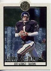 Jeff George [Die Cut] Football Cards 1995 SP Championship Playoff Showcase Prices