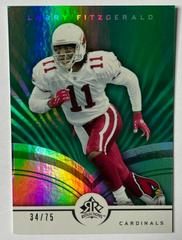 Larry Fitzgerald [Green] #1 Football Cards 2005 Upper Deck Reflections Prices