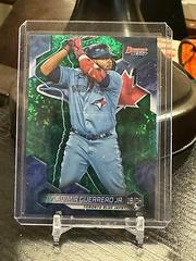 Vladimir Guerrero Jr. [Green Mini Diamond] #13 Baseball Cards 2023 Bowman's Best Prices