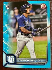 Wander Franco [Sky Blue] Baseball Cards 2022 Bowman Prices