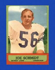Joe Schmidt #35 Football Cards 1963 Topps Prices
