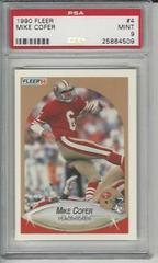 Mike Cofer #4 Football Cards 1990 Fleer Prices
