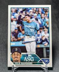 Julio Rodriguez #ASG-1 Baseball Cards 2023 Topps Update All Star Game Prices