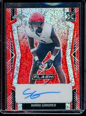 Ahmad Gardner [Metalized Sparkles Red] Football Cards 2022 Leaf Flash Autographs Prices