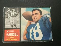 Roman Gabriel #88 Football Cards 1962 Topps Prices