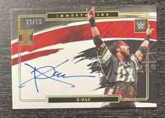 X Pac [Holo Gold] #IM-XPC Wrestling Cards 2022 Panini Impeccable WWE Immortal Ink Autographs Prices