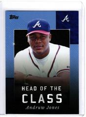 Andruw Jones [Light Blue] #70 Baseball Cards 2022 Topps X Wander Franco Prices