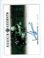 Brandon Duhaime Hockey Cards 2021 Ultimate Collection Rookie Accents Autograph Prices