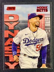 Mookie Betts [Red] #5A Baseball Cards 2022 Stadium Club Dynasty and Destiny Prices