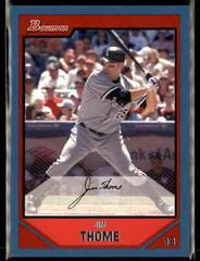 Jim Thome #187 Baseball Cards 2007 Bowman Prices