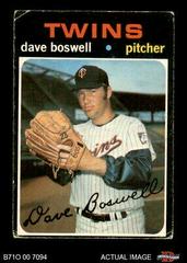 Dave Boswell Baseball Cards 1971 O Pee Chee Prices