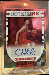 Chandler Hutchison [Red] Basketball Cards 2018 Panini Hoops Rookie Ink Prices