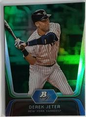 Derek Jeter [Emerald] #14 Baseball Cards 2012 Bowman Platinum Prices
