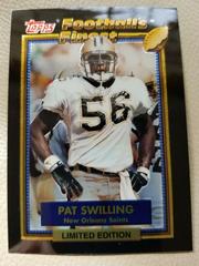 Pat Swilling Football Cards 1992 Topps Finest Prices